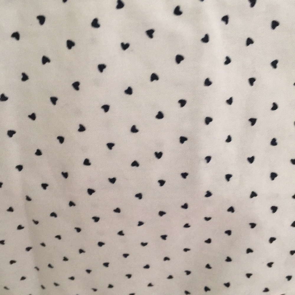 Heart patterned button up - Picture 3 of 3